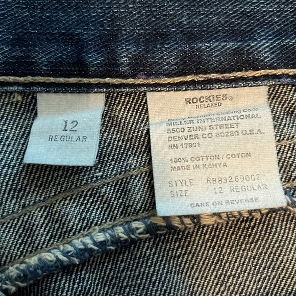 Vintage Rockies Relaxed High Rise Size 12 - Picture 11 of 16